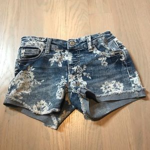 Girls jean shorts